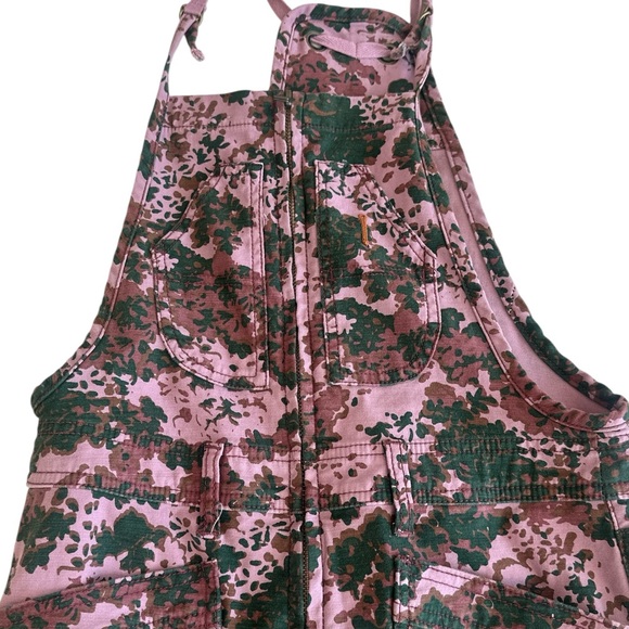 Anthropologie Pilcro Printed Painters Overalls - Picture 6 of 14